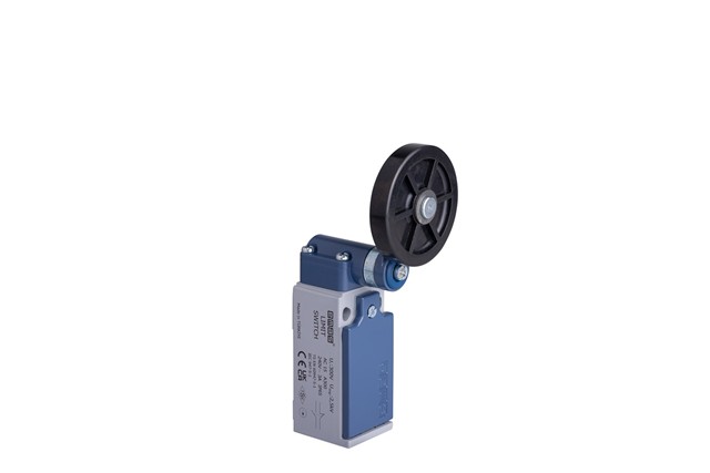 L51 Metal Body 50 mm Rubber Roller Arm Snap Action 1NO+1NC Limit Switch